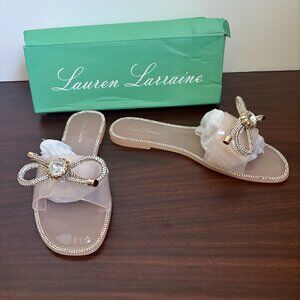 Lauren Lorraine “Breeze” Women’s Sandals Blush Summer Chic Size 5.5